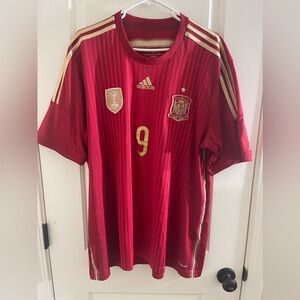 Adidas Torres Spain Jersey (2010 World Cup)